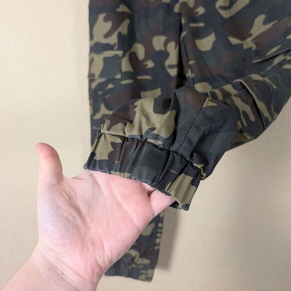 VIP Camo Jogger Pants Tactical Cargo Belted Gorpcore Womens 5/27 - Picture 4 of 10